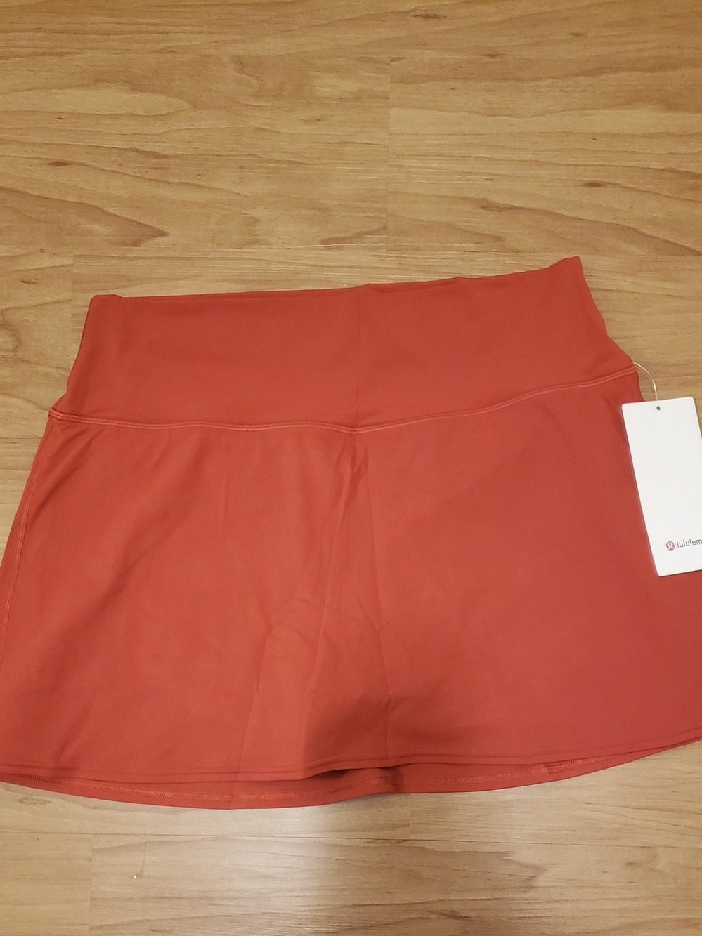 lululemon athletica Rust Red Athletic Skort